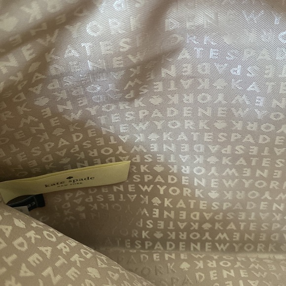 Kate Spade Gia Flynn Street Leather Clutch Cognac - Picture 3 of 4